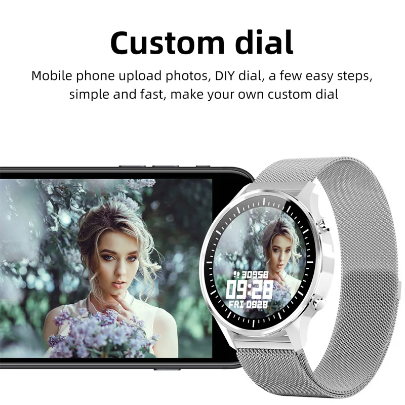 G21 Smart Watch Men Women DIY Watch Face Fitness Tracker Heart Rate Monitor Halloween Gift Clock Smartwatch For IOS Android 
G21 Smart Watch Men Women DIY Watch Face Fitness Tracker Heart Rate Monitor Halloween Gift Clock Smartwatch For IOS Android