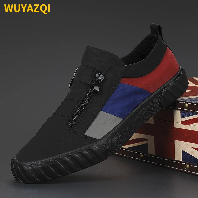 Модная мужская обувь WUYAZQI, новинка, дышащая мужская повседневная обувь, модная мужская Спортивная Женская парусиновая обувь Q8 
Модная мужская обувь WUYAZQI, новинка, дышащая мужская повседневная обувь, модная мужская Спортивная Женская парусиновая обувь Q8