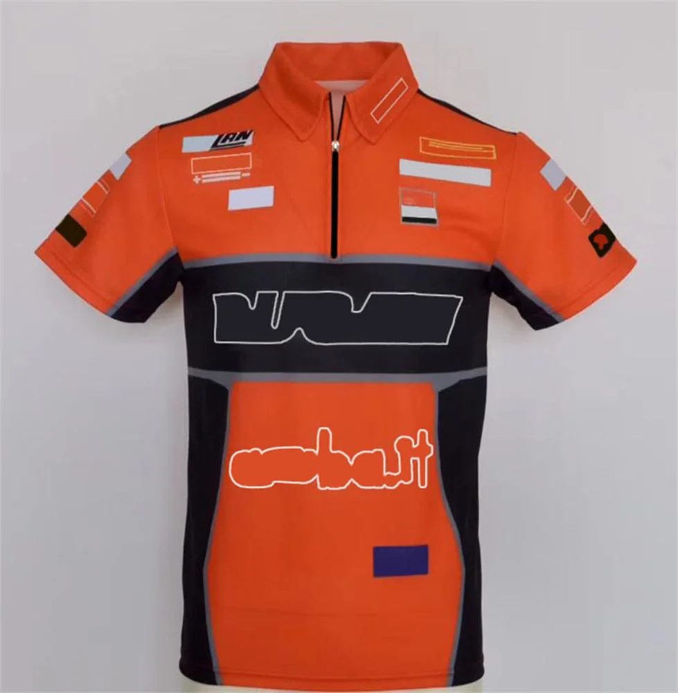 New season F1 Formula One racing suits team fans T-shirts Polo shirts men's short-sleeved car overalls customized increase
New season F1 Formula One racing suits team fans T-shirts Polo shirts men's short-sleeved car overalls customized increase