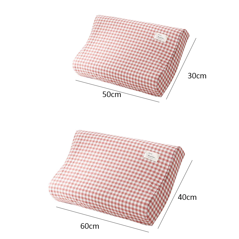 Solid Color Cotton Sleeping Pillow Case Brief Style Plaid Pillowcases Latex Pillow Case Cover 30x50CM/40x60CM
Solid Color Cotton Sleeping Pillow Case Brief Style Plaid Pillowcases Latex Pillow Case Cover 30x50CM/40x60CM