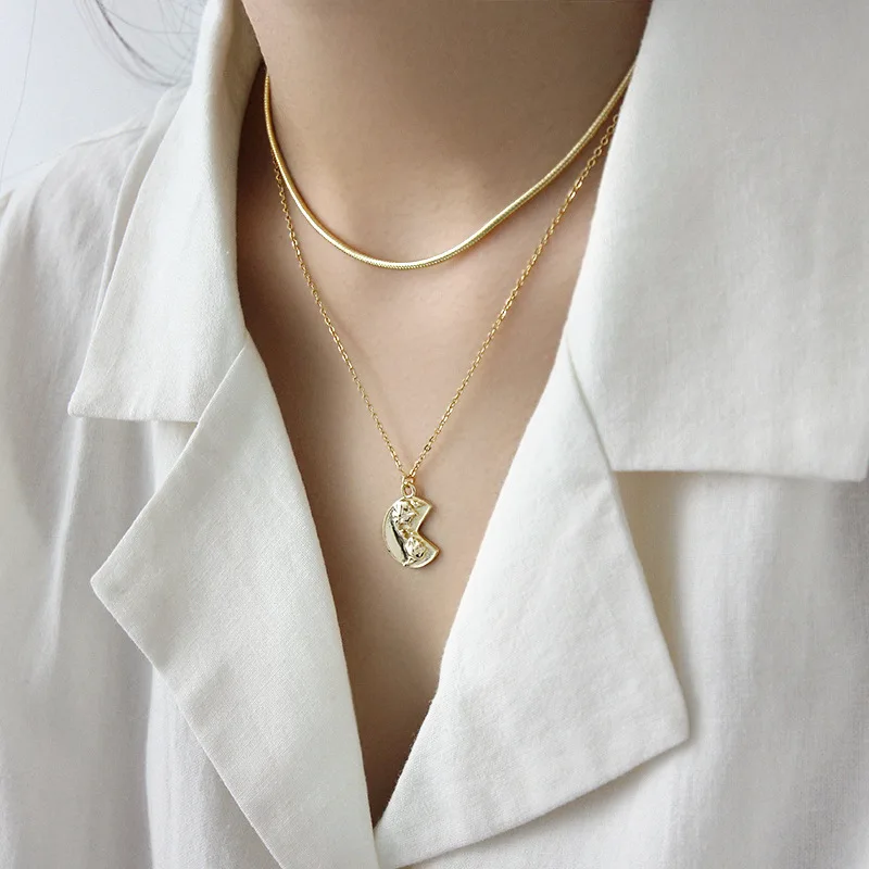 925 Sterling Silver Double Layer Glossy Necklace Gold Round Bead Chain Elegant Pendant Necklace for Women Jewelry Gift
925 Sterling Silver Double Layer Glossy Necklace Gold Round Bead Chain Elegant Pendant Necklace for Women Jewelry Gift