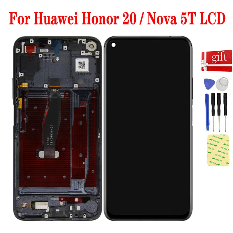 For Huawei Honor 20 LCD Display Screen For Huawei YAL-L21 YAL-L61A YAL-L71A Nova 5T LCD Touch Screen Digitizer Sensor Assembly
For Huawei Honor 20 LCD Display Screen For Huawei YAL-L21 YAL-L61A YAL-L71A Nova 5T LCD Touch Screen Digitizer Sensor Assembly
