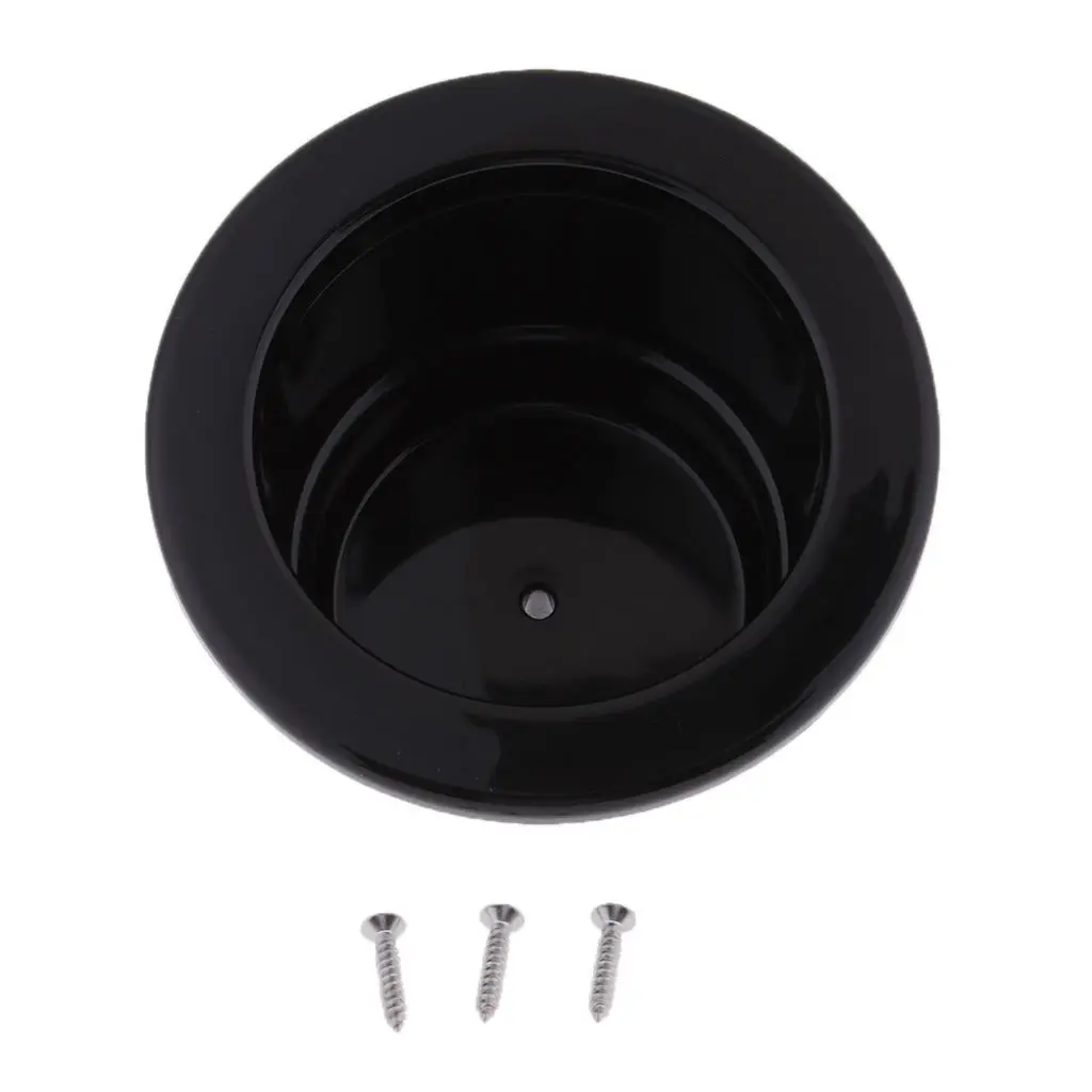 Black Plastic Universal Cup Drink Holder for Boat Marine Auto Truck Camper
Black Plastic Universal Cup Drink Holder for Boat Marine Auto Truck Camper