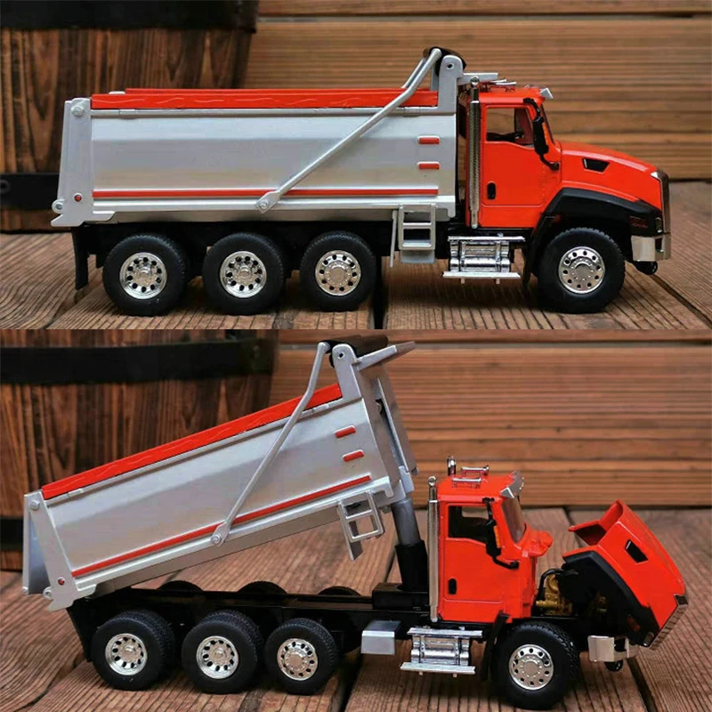 fine 1:50 CT660 Dump truck engineering vehicle Mud truck model Display model of alloy products
fine 1:50 CT660 Dump truck engineering vehicle Mud truck model Display model of alloy products