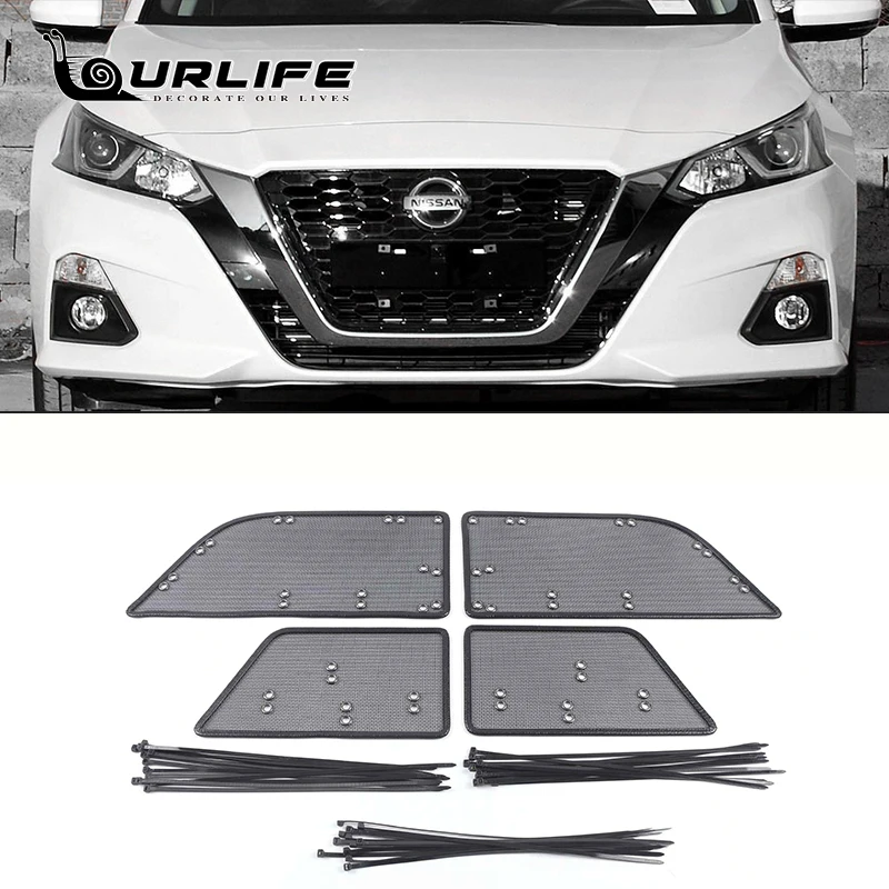 For Nissan Altima L34 2018-2020 Car Accessories Front Grille Insert Net Anti-insect Dust Garbage Stainless Inner Cover Mesh
For Nissan Altima L34 2018-2020 Car Accessories Front Grille Insert Net Anti-insect Dust Garbage Stainless Inner Cover Mesh