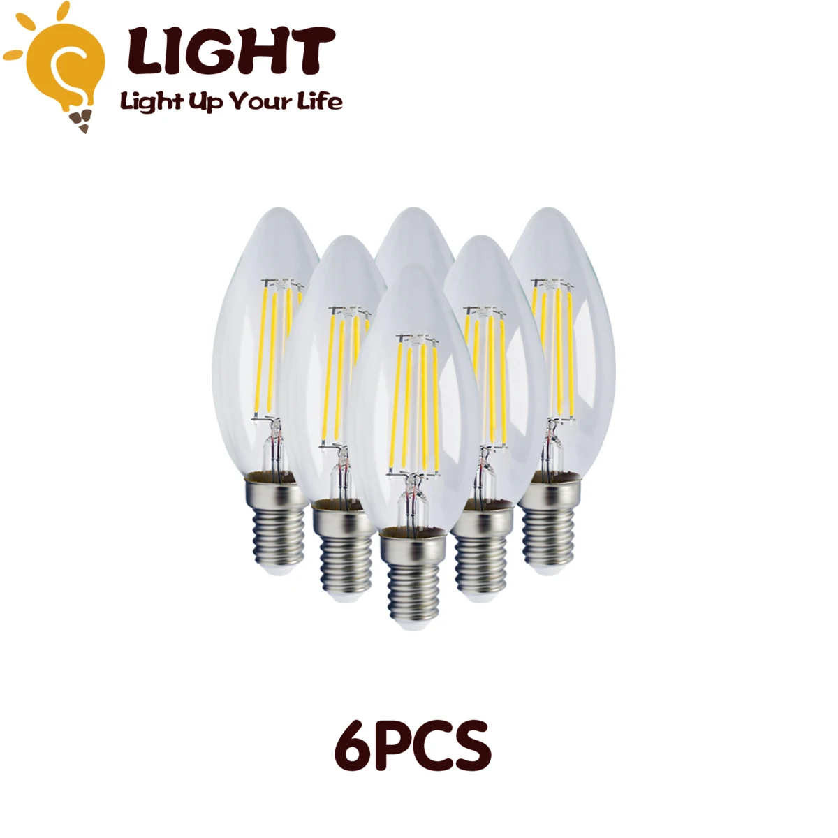 6pcs/Lot Filament Bulb C35 4W Retro Edison Bulb E14 Bombillas 220V-240V Vintage Lamp 4000K Home Decoration
6pcs/Lot Filament Bulb C35 4W Retro Edison Bulb E14 Bombillas 220V-240V Vintage Lamp 4000K Home Decoration