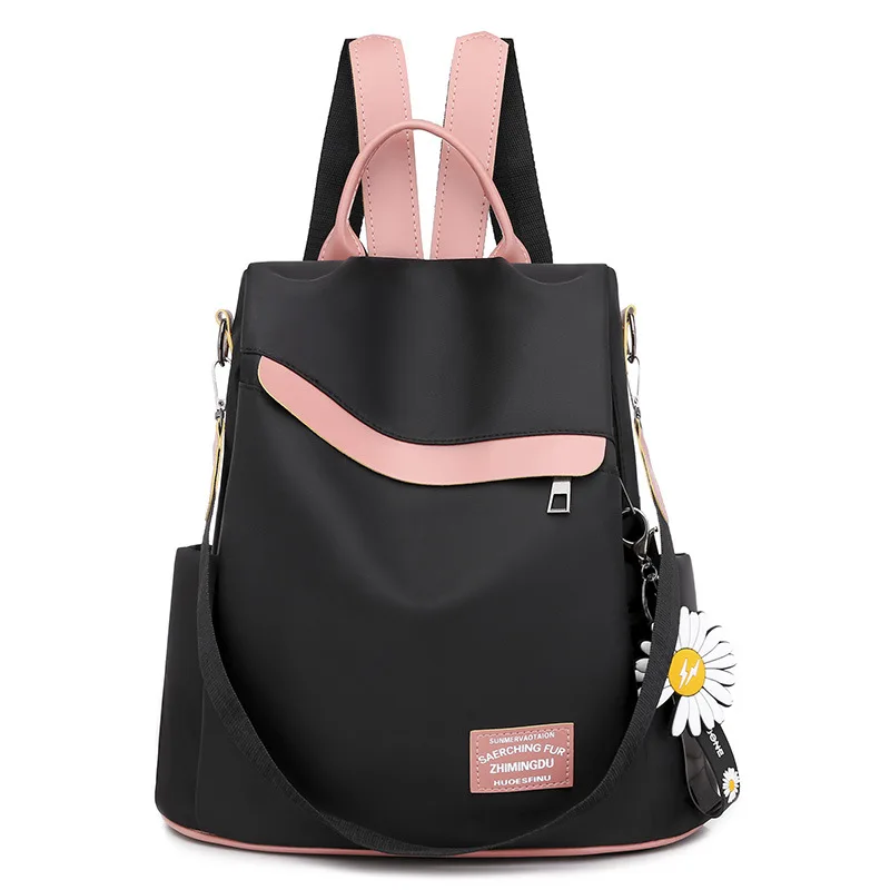 Backpack women's 2020 new fashion color contrast anti theft Oxford cloth high capacity women's backpack
Backpack women's 2020 new fashion color contrast anti theft Oxford cloth high capacity women's backpack