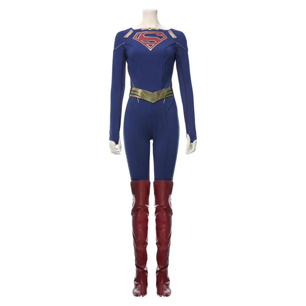 Season 5 Kara Zor-El Danvers Cosplay Costume Outfit Jumpsuit Cloak Belt Boot Halloween Carnival Ourfit Women Female
Season 5 Kara Zor-El Danvers Cosplay Costume Outfit Jumpsuit Cloak Belt Boot Halloween Carnival Ourfit Women Female