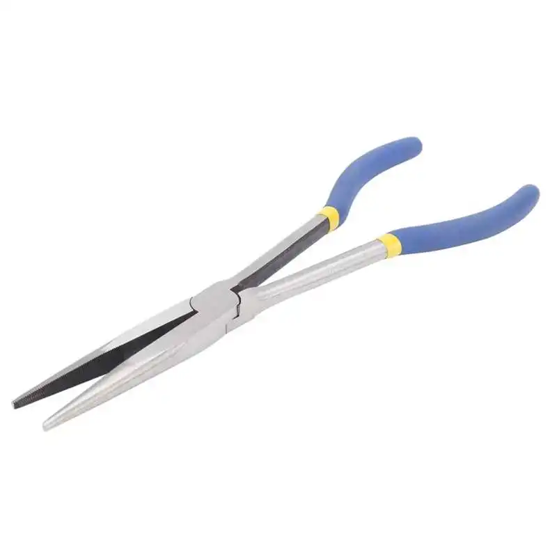 11in Long Nose Pointed Pliers Steel Needle Nose Pliers with Non Slip Handle Repairing Hand Tool
11in Long Nose Pointed Pliers Steel Needle Nose Pliers with Non Slip Handle Repairing Hand Tool