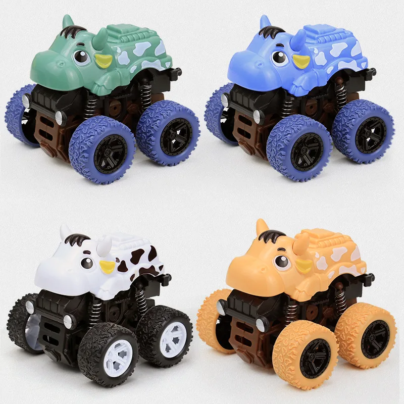 

Детская Игрушечная модель автомобиля, игрушечный автомобиль с принтом трения, детский амортизирующий внедорожник, Игрушечная модель автом...
