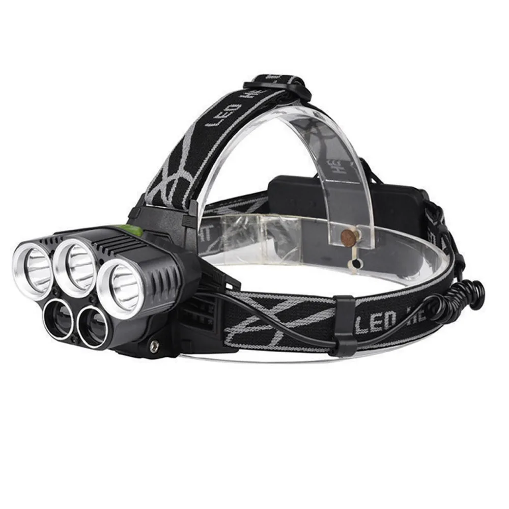 250000LM 5X T6 LED Headlamp USB Rechargeable Head Light Flashlight Torch Lamp 5 Modes New Arrival Head Lighting Outdoor Lamp
250000LM 5X T6 LED Headlamp USB Rechargeable Head Light Flashlight Torch Lamp 5 Modes New Arrival Head Lighting Outdoor Lamp