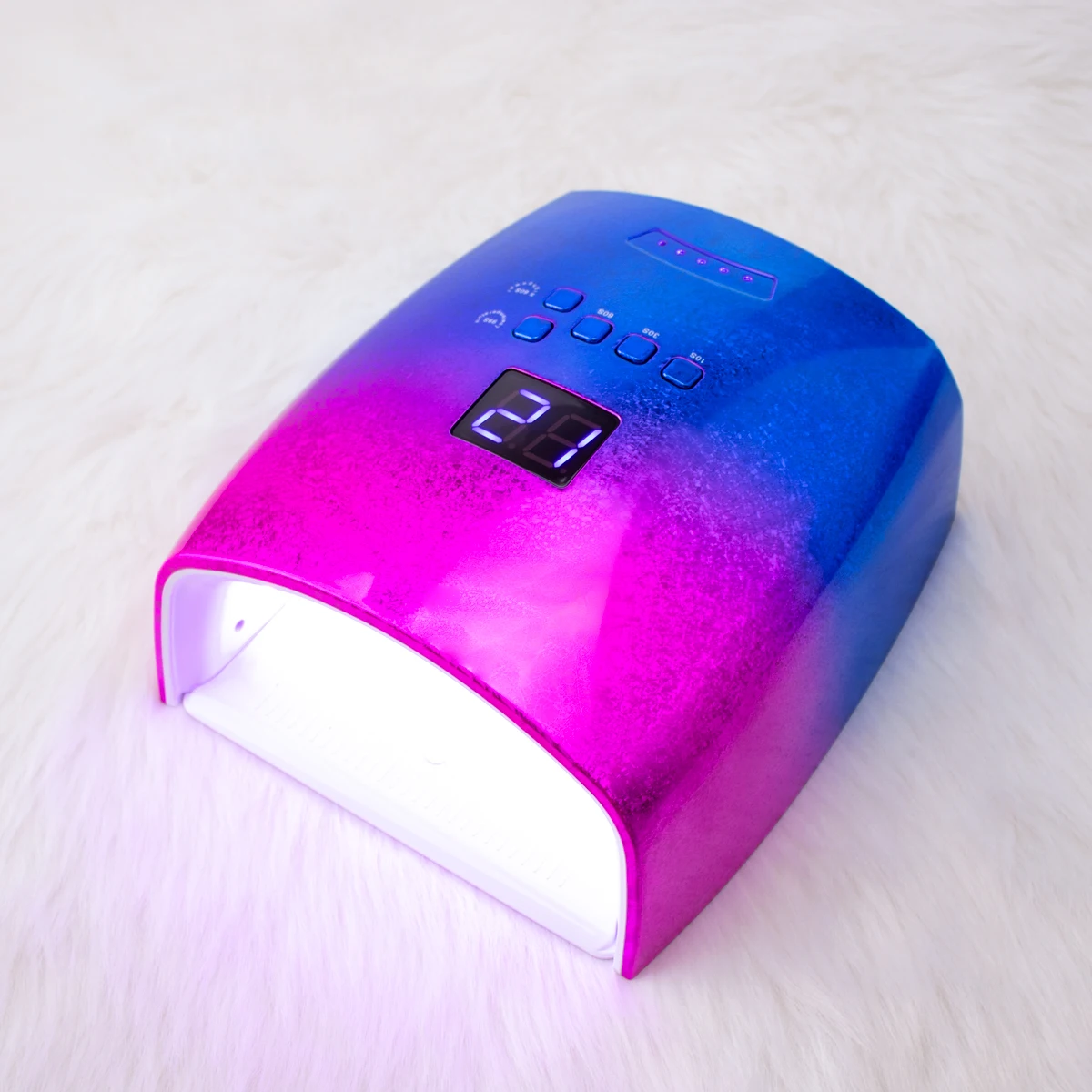 S10 Rechargeable Nail Lamp 48W Wireless Nail Gel Dryer Light Manicure Pedicure Lamps Cordless Nail UV LED Lamp
S10 Rechargeable Nail Lamp 48W Wireless Nail Gel Dryer Light Manicure Pedicure Lamps Cordless Nail UV LED Lamp