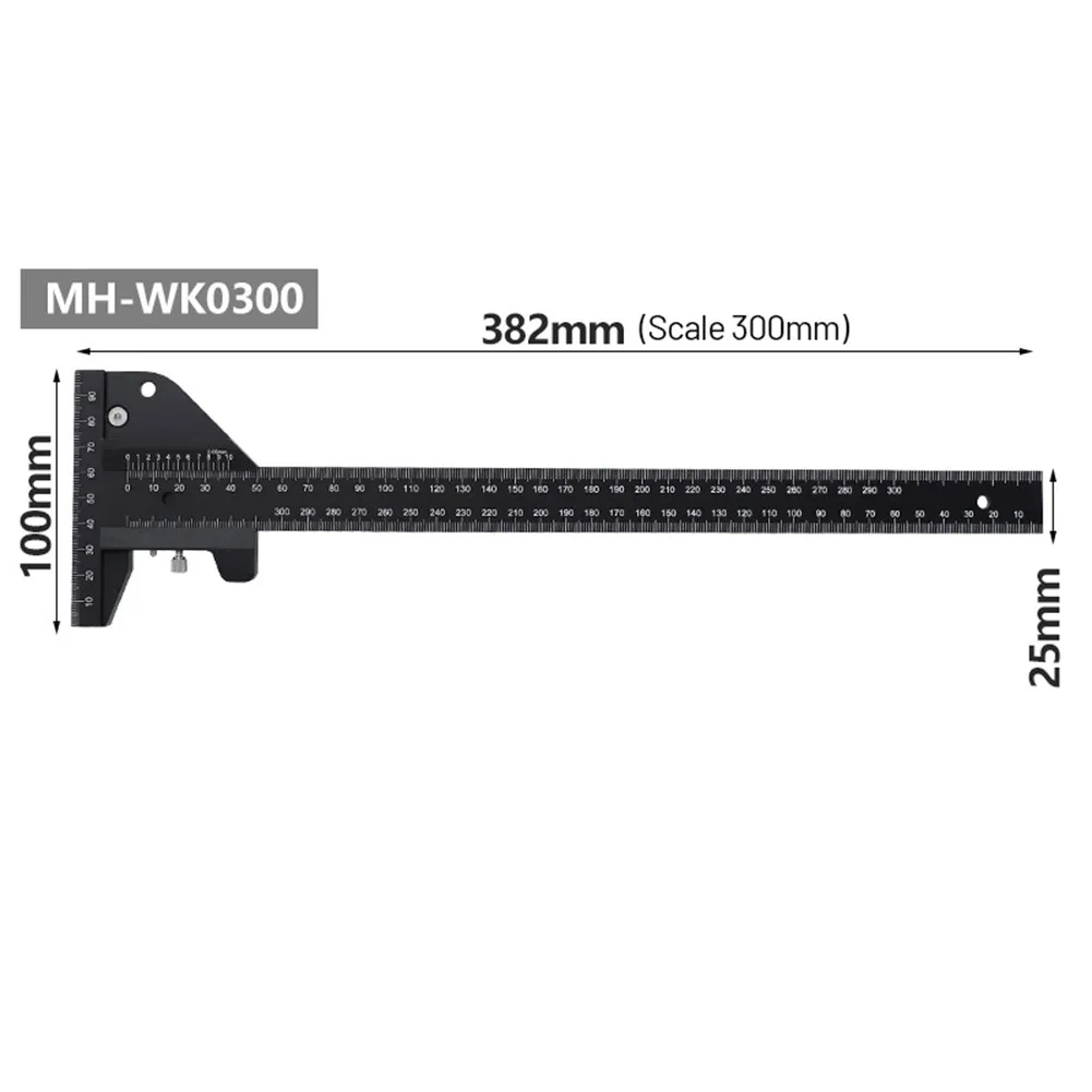 CNC Ultra Precision Marking Ruler T-Type Square Multifunction Woodworking DIY Tool Ruler 382mm Accessories
CNC Ultra Precision Marking Ruler T-Type Square Multifunction Woodworking DIY Tool Ruler 382mm Accessories