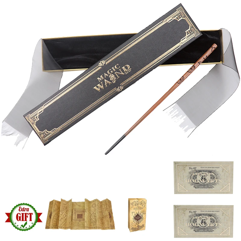 10Kinds of Metal Iron Core Cedic Wand Harried Magic Magical Sticks Tickets and Maps As Gift Elegant Ribbon Gift Box Packing
10Kinds of Metal Iron Core Cedic Wand Harried Magic Magical Sticks Tickets and Maps As Gift Elegant Ribbon Gift Box Packing