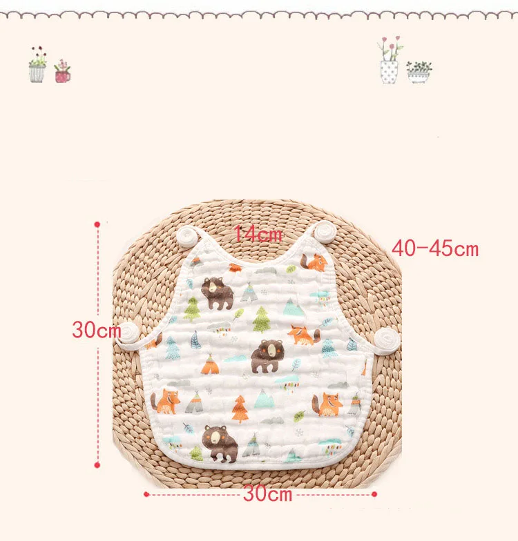 30*30cm Reusable Washable Gauze Baby Bibs Burp Cloth Print Arrow Wave Triangle Adjustable Meal Bib Infant
30*30cm Reusable Washable Gauze Baby Bibs Burp Cloth Print Arrow Wave Triangle Adjustable Meal Bib Infant