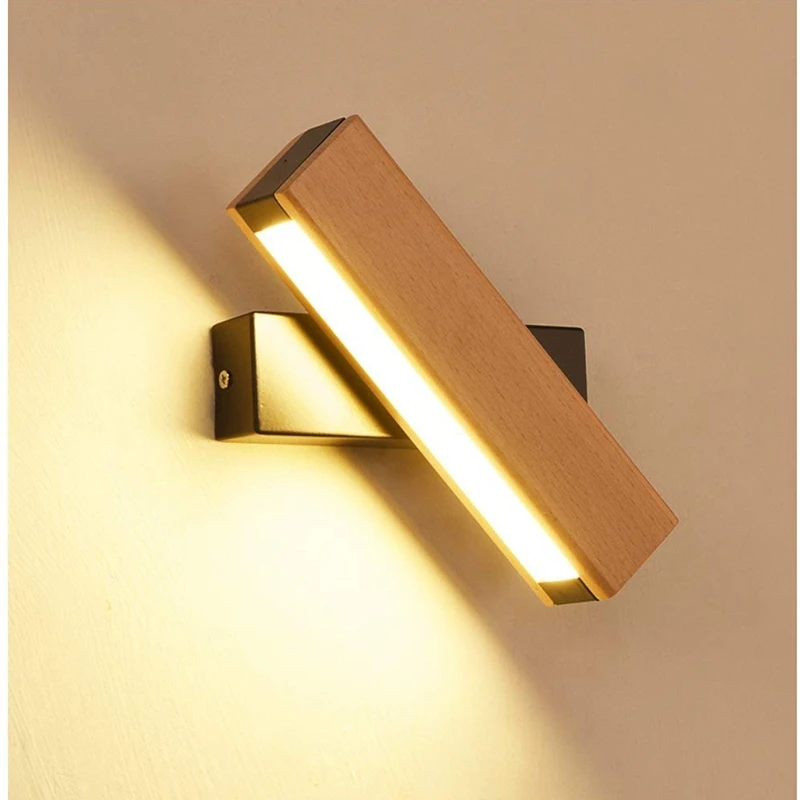 LED Wall Lamp Creative Bedside Lamp Warm White Interior Lamp Wooden Creative Rotating Lamp Reading Room Corridor Wall Lamp
LED Wall Lamp Creative Bedside Lamp Warm White Interior Lamp Wooden Creative Rotating Lamp Reading Room Corridor Wall Lamp