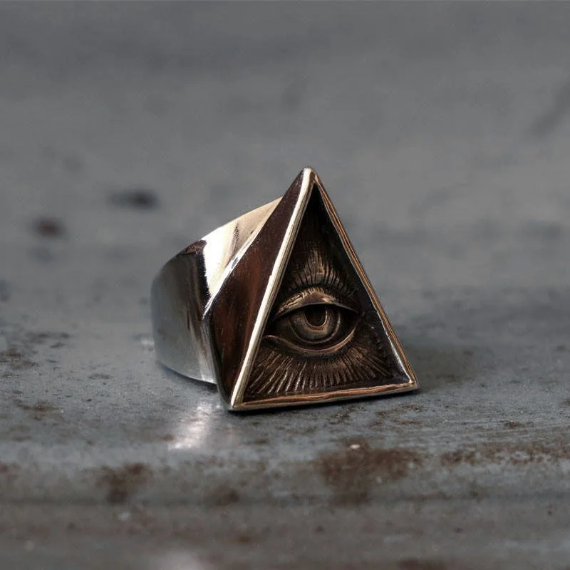 Eye of Providence мужские масонские байкерские украшения Все видящие глаза в стиле глаз