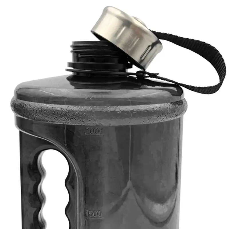 2.2L Large Capacity Sports Water Bottle with Handle and Time Marker Outdoor Reusable Leak Proof Drinking Cup for Running
2.2L Large Capacity Sports Water Bottle with Handle and Time Marker Outdoor Reusable Leak Proof Drinking Cup for Running