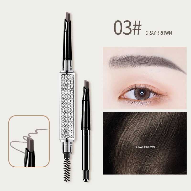 Star Diamond Replaceable Eyebrow Pencil Refill Triangle Lasting Eyebrow Pen Waterproof Cosmetics Women Female Makeup TSLM1
Star Diamond Replaceable Eyebrow Pencil Refill Triangle Lasting Eyebrow Pen Waterproof Cosmetics Women Female Makeup TSLM1