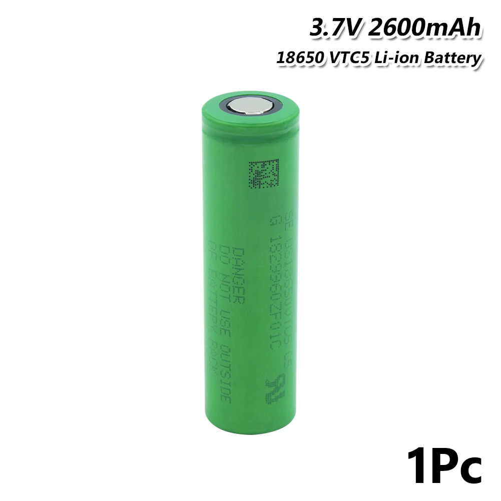 YCDC 18650 battery 2600mah 3.7v 18650 Lithium Rechargeable Battery 30A For Led Torch Powerbank Emergency Light
YCDC 18650 battery 2600mah 3.7v 18650 Lithium Rechargeable Battery 30A For Led Torch Powerbank Emergency Light