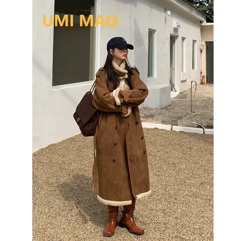 UMI MAO Korean Fashion Cotton-padded Jacket Women's New Mid-length Winter Lamb Wool Coat Female Issued Behalf Y2K Harajuku
UMI MAO Korean Fashion Cotton-padded Jacket Women's New Mid-length Winter Lamb Wool Coat Female Issued Behalf Y2K Harajuku