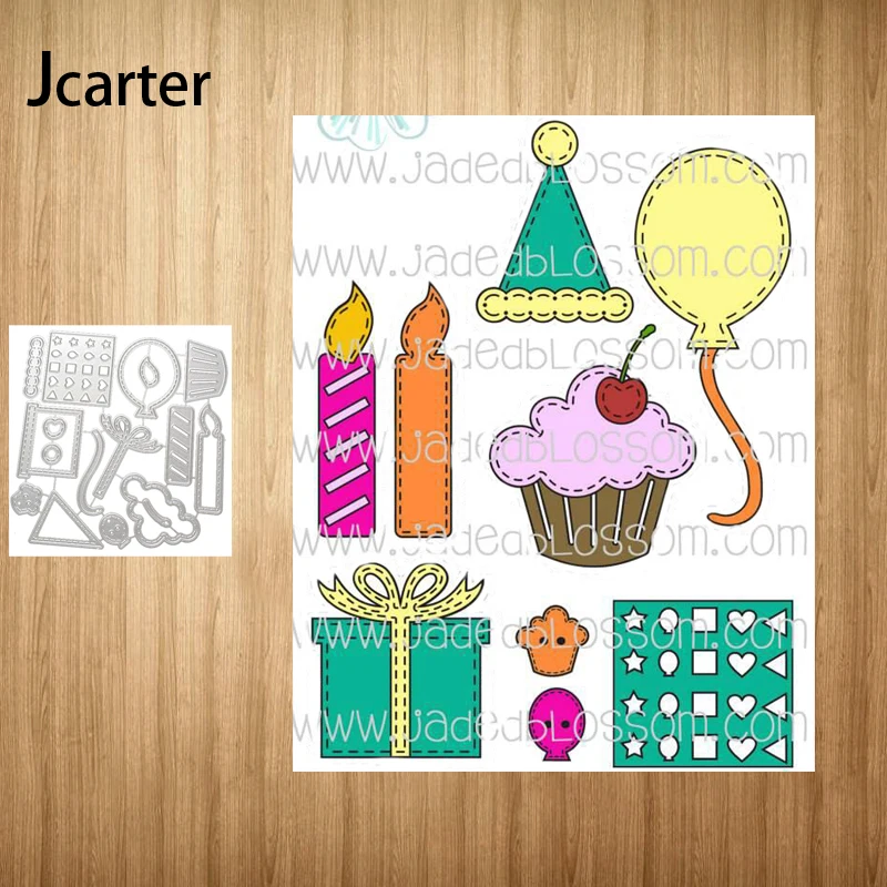 2021 Metal Cutting Dies Candle Hat Gift Balloon Cake Craft Handmade Knife Mould Blade Punch Stencils Dies Cut for Scrapbooking
2021 Metal Cutting Dies Candle Hat Gift Balloon Cake Craft Handmade Knife Mould Blade Punch Stencils Dies Cut for Scrapbooking