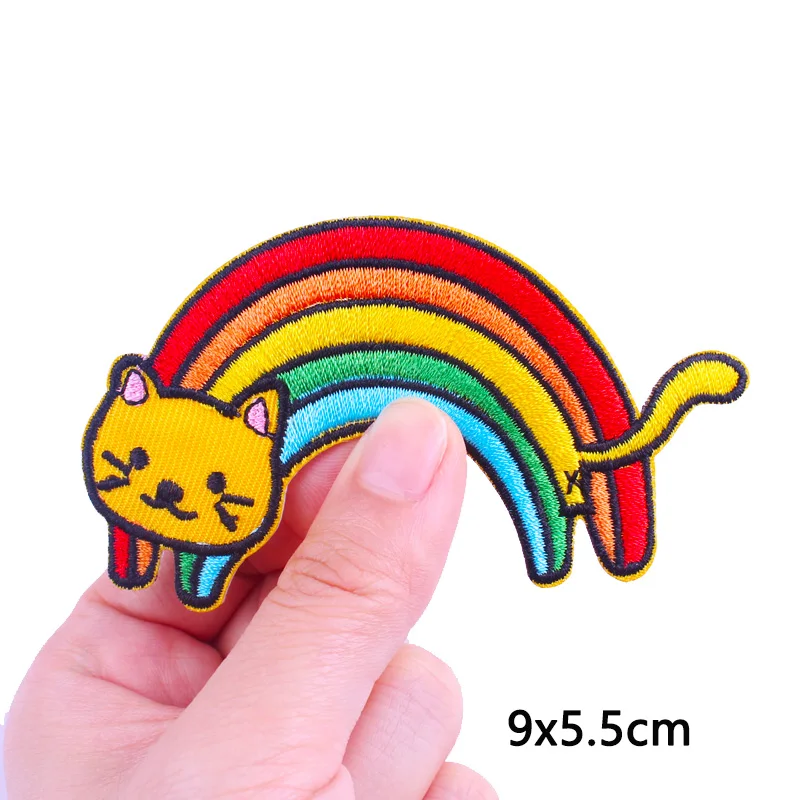 Cartoon Animal Embroideried Patches For Clothing DIY Iron On Patches On Clothes Letter Sticker Cat Patches For Clothing Applique 
Cartoon Animal Embroideried Patches For Clothing DIY Iron On Patches On Clothes Letter Sticker Cat Patches For Clothing Applique
