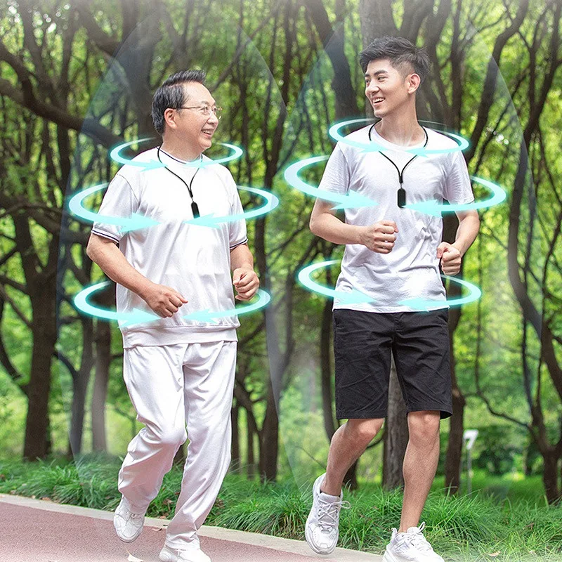 Hanging Neck Air Purifier, Stylish Personal Wearable Mini Portable Negative Ion Air Purifier