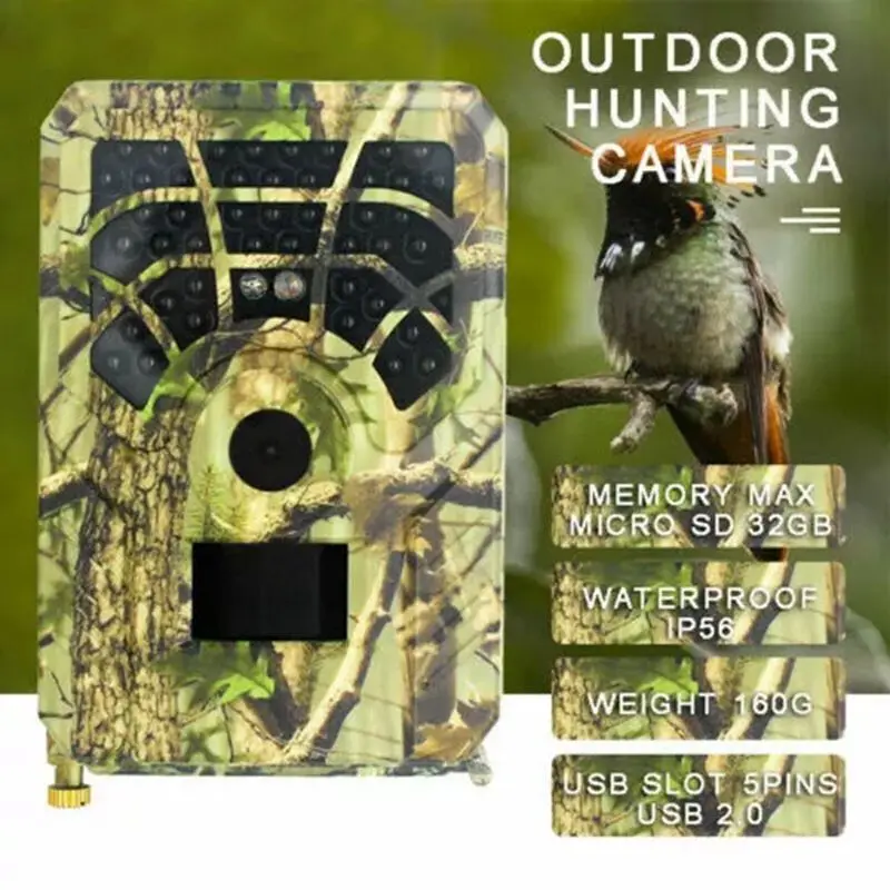 Professional Hunting Camera 16MP 1080P Night Version Trail Infrared Wild Camera Trap 0.8s Trigger Hunt Cameras Hot
Professional Hunting Camera 16MP 1080P Night Version Trail Infrared Wild Camera Trap 0.8s Trigger Hunt Cameras Hot