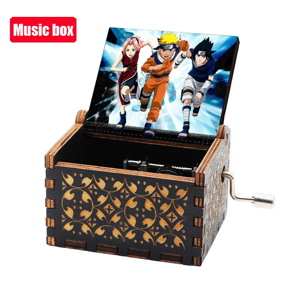 Anime Theme Color Print Hand Crank Wooden Music Box Christmas Birthday Favors Gift For Kids New Year's Gift
Anime Theme Color Print Hand Crank Wooden Music Box Christmas Birthday Favors Gift For Kids New Year's Gift