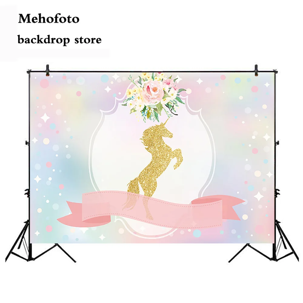 MOCSICKAPhotography Backdrop Unicorn Birthday Party Background for Family Photographers Photo Shoot Cusotm PA-008
MOCSICKAPhotography Backdrop Unicorn Birthday Party Background for Family Photographers Photo Shoot Cusotm PA-008