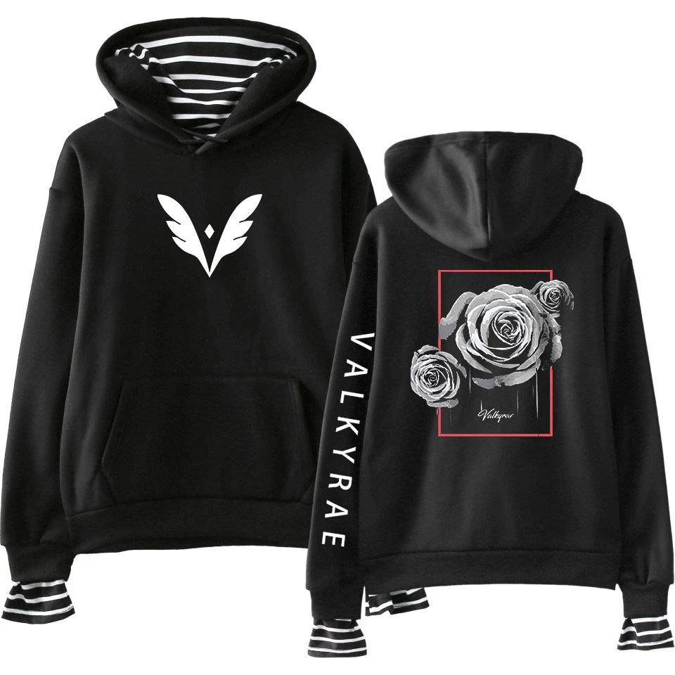 Valkyrae Merch Hoodie Fake Two Piece Women's Hoodie Long Sleeve Sweatshirt Harajuku Streetwear 90s Young Star Fashion Clothes
Valkyrae Merch Hoodie Fake Two Piece Women's Hoodie Long Sleeve Sweatshirt Harajuku Streetwear 90s Young Star Fashion Clothes