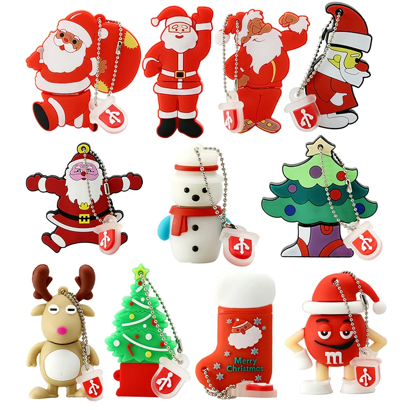 Merry Christmas Gift Pendrive 128 GB 64 GB USB Flash Drive 128GB 64GB 32GB 16GB 8GB Pen Drive Santa Claus Memoria USB Flash Disk
Merry Christmas Gift Pendrive 128 GB 64 GB USB Flash Drive 128GB 64GB 32GB 16GB 8GB Pen Drive Santa Claus Memoria USB Flash Disk