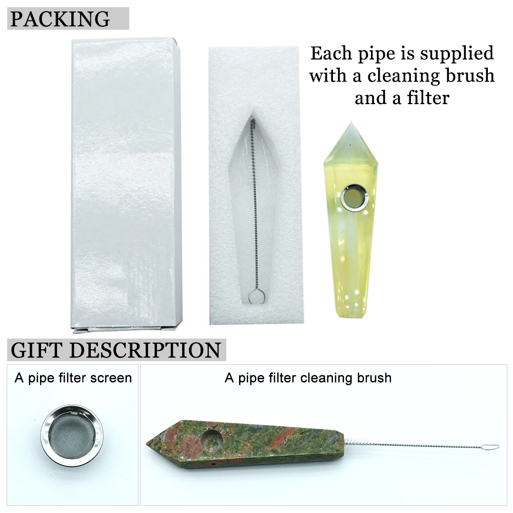 Smoking Pipe Crystal Point Wand Healing Crystal Geode Decoracion Crystal Pipe Home Decor
Smoking Pipe Crystal Point Wand Healing Crystal Geode Decoracion Crystal Pipe Home Decor