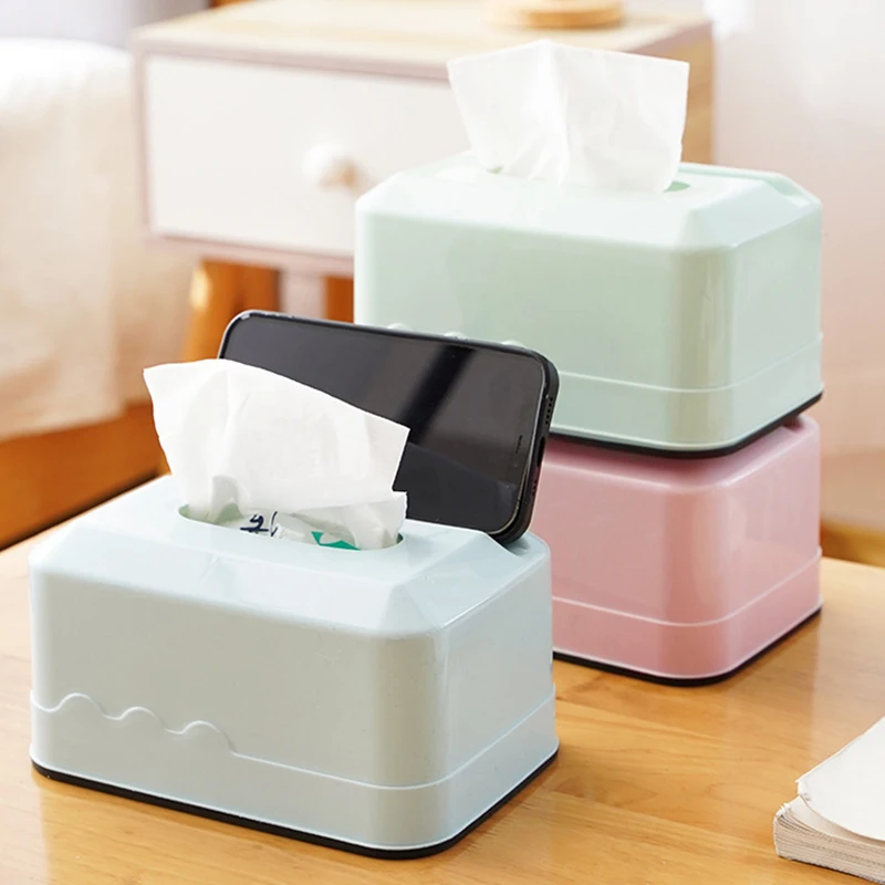 Creative Multifunctional Tissue Box Kitchen Napkin Holder Wet Tissue Holder Storage Box Mobile Phone Holder Toilet Paper Holder
Creative Multifunctional Tissue Box Kitchen Napkin Holder Wet Tissue Holder Storage Box Mobile Phone Holder Toilet Paper Holder