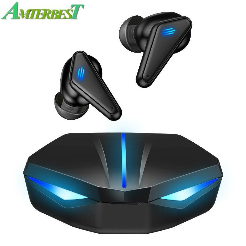 AMTERBEST K55 TWS Bluetooth Gaming Earphone Low Latency Mini Stereo True Wireless Earphones Sports Waterproof Earbuds with Mic
AMTERBEST K55 TWS Bluetooth Gaming Earphone Low Latency Mini Stereo True Wireless Earphones Sports Waterproof Earbuds with Mic