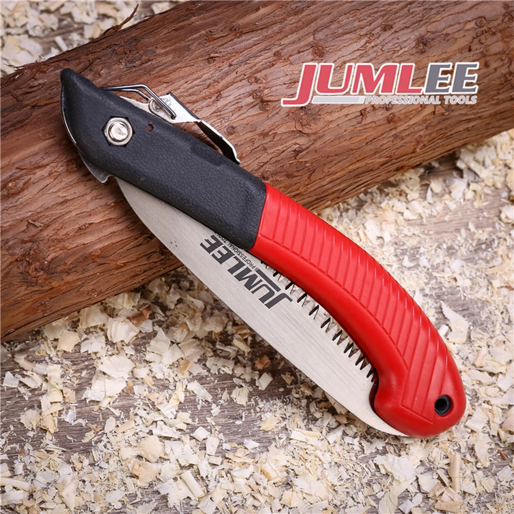 JUMLEE 7 Inch Folding Saw Portable Trimming Saw Gardening Pruning Saw Folding Fruit Tree Pruning Horticulture Tool
JUMLEE 7 Inch Folding Saw Portable Trimming Saw Gardening Pruning Saw Folding Fruit Tree Pruning Horticulture Tool