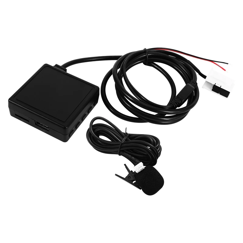 12V Car Bluetooth 5.0 Stereo Aux Adaptor Bluetooth Module Cable Handfree Microphone for BMW E60 E63 E64 E65 E66 Serie 1 3
12V Car Bluetooth 5.0 Stereo Aux Adaptor Bluetooth Module Cable Handfree Microphone for BMW E60 E63 E64 E65 E66 Serie 1 3