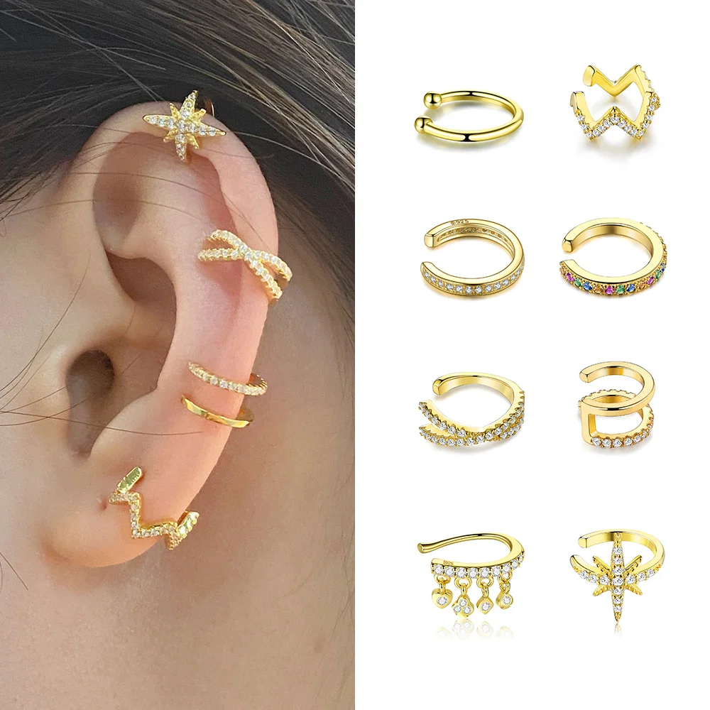 New Fine 925 Sterling Silver Earrings For Women Advanced Gold Zircon 925 Earring Classic Female Fashion Jewelry Accessories Gift
New Fine 925 Sterling Silver Earrings For Women Advanced Gold Zircon 925 Earring Classic Female Fashion Jewelry Accessories Gift