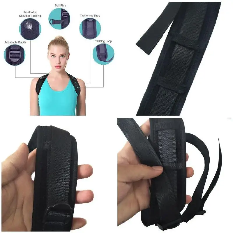 Adjustable Posture Corrector Clavicle Fracture Support Back Shoulder Correction Brace Belt A7
Adjustable Posture Corrector Clavicle Fracture Support Back Shoulder Correction Brace Belt A7