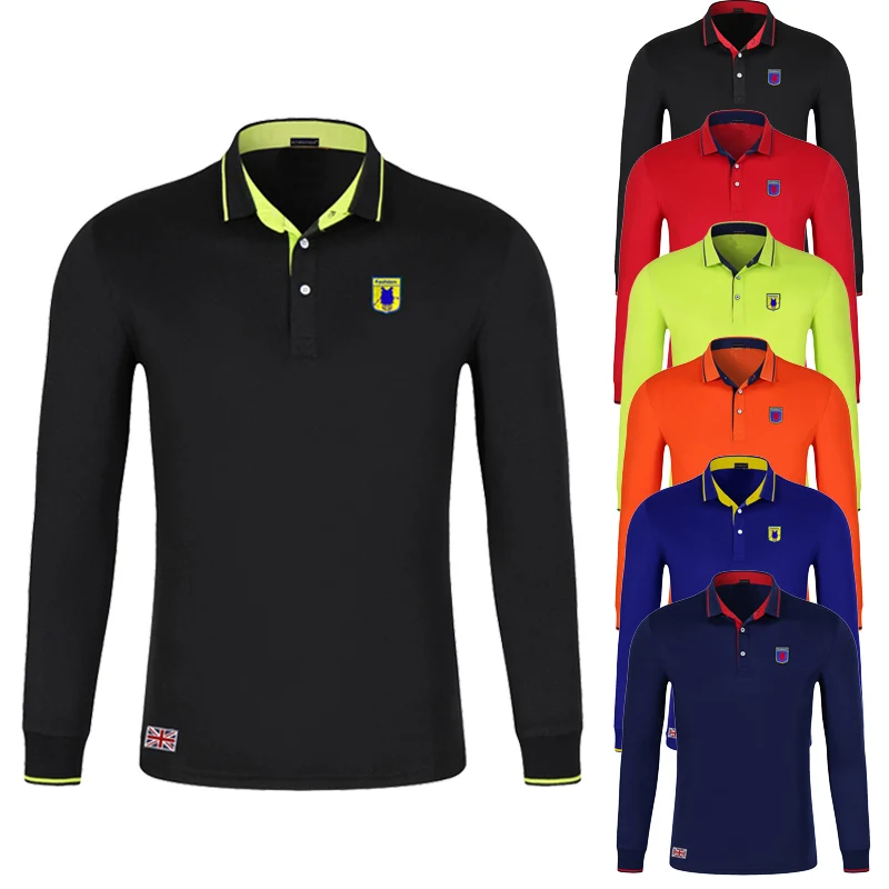 Lapel Long-Sleeved Men's Polos Shirt Embroidery Logo Autumn And Winter Large Size Business Male Clothes Collared Top 4XL
Lapel Long-Sleeved Men's Polos Shirt Embroidery Logo Autumn And Winter Large Size Business Male Clothes Collared Top 4XL