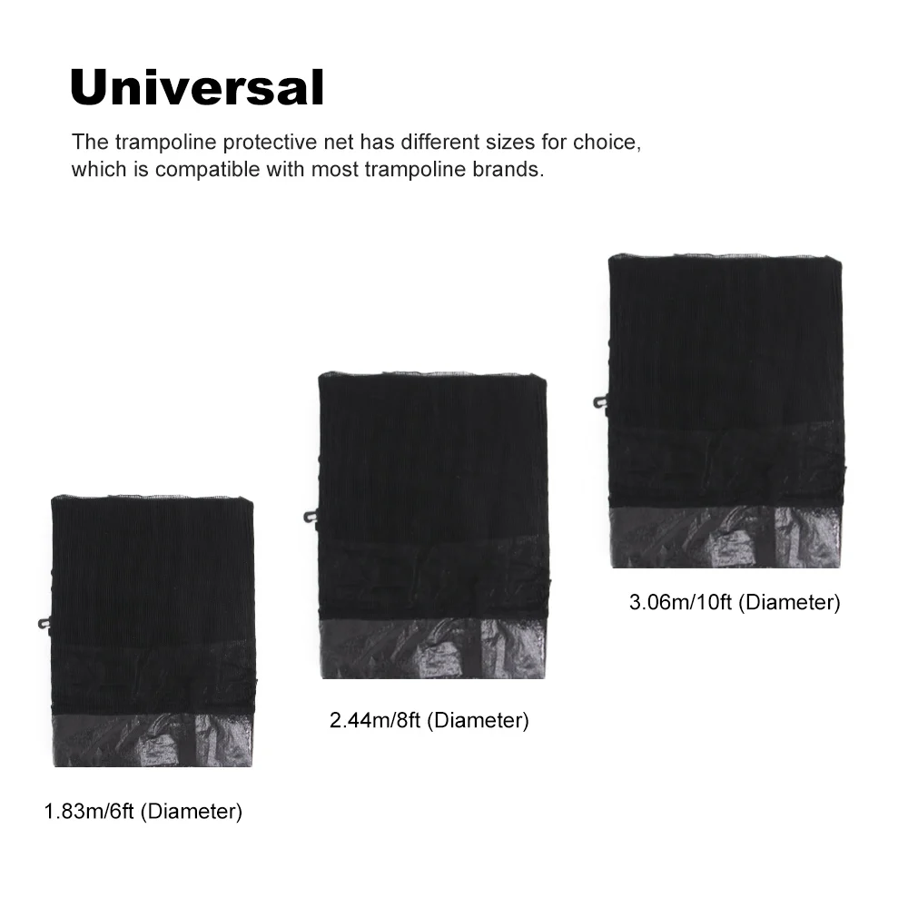Trampoline Protective Net Anti-Fall Nylon Trampoline Jumping Pad Safety Net Protection Guard Outdoor Indoor Children Supplies
Trampoline Protective Net Anti-Fall Nylon Trampoline Jumping Pad Safety Net Protection Guard Outdoor Indoor Children Supplies