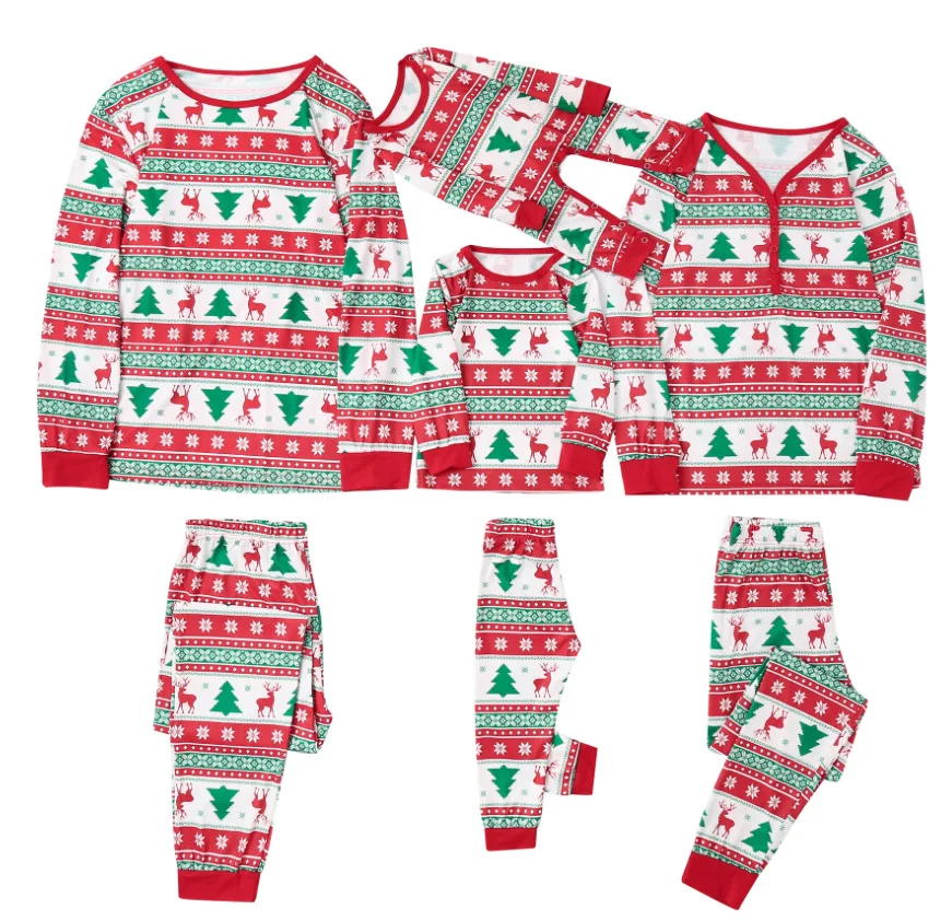 2021 Christmas Family Matching Pajamas Set Deers Father Mother Children Sleepwear Mommy and Me Xmas Pyjamas Clothes Baby Romper
2021 Christmas Family Matching Pajamas Set Deers Father Mother Children Sleepwear Mommy and Me Xmas Pyjamas Clothes Baby Romper