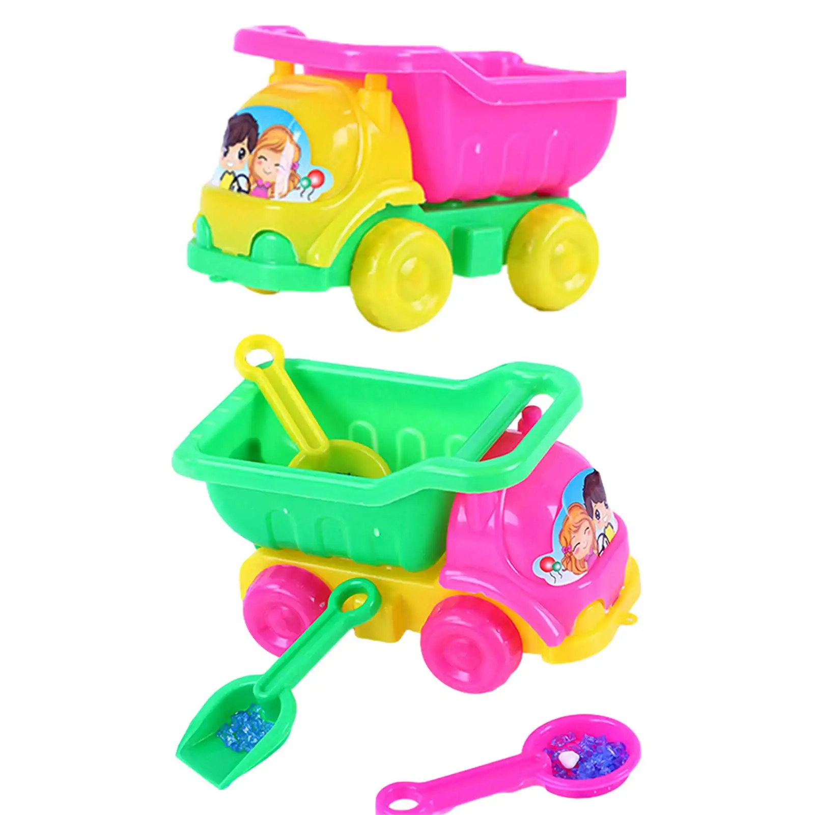 Kid Beach Toy Set Dump Truck Playing Sand Toy Truck Construction Vehicle Water Beach Seaside Shovel Tools Toy Random Color
Kid Beach Toy Set Dump Truck Playing Sand Toy Truck Construction Vehicle Water Beach Seaside Shovel Tools Toy Random Color