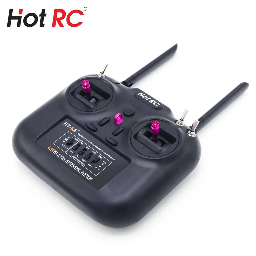 RCtown Hotrc HT-6A 2.4G 6CH RC Transmitter FHSS 6CH Receiver for FPV Drone Rc Airplane Rc Car Rc Boat-Mode2 6A Receiver
RCtown Hotrc HT-6A 2.4G 6CH RC Transmitter FHSS 6CH Receiver for FPV Drone Rc Airplane Rc Car Rc Boat-Mode2 6A Receiver
