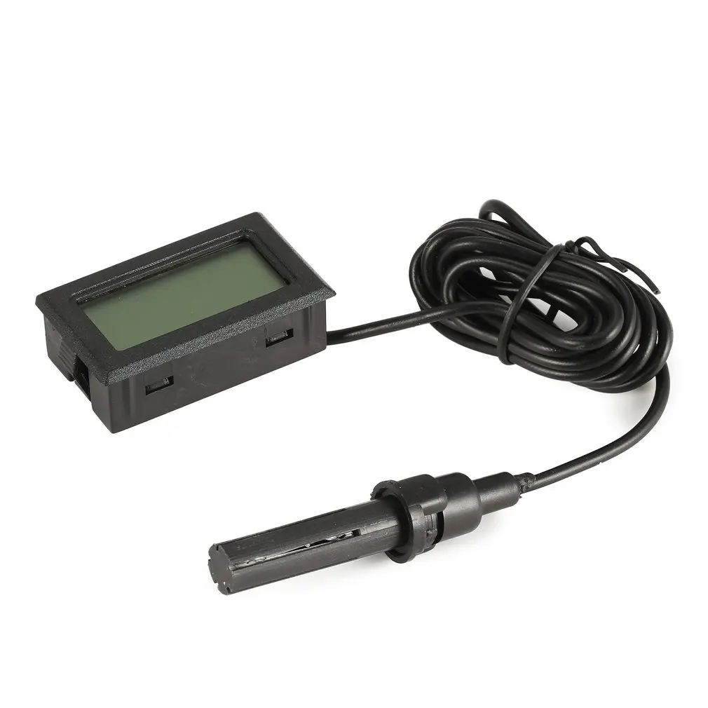 Mini Electronics Thermometer Hygrometer Temperature Humidity Meter Detector Tester with Line 1.5m Probe for Aquarium Household
Mini Electronics Thermometer Hygrometer Temperature Humidity Meter Detector Tester with Line 1.5m Probe for Aquarium Household