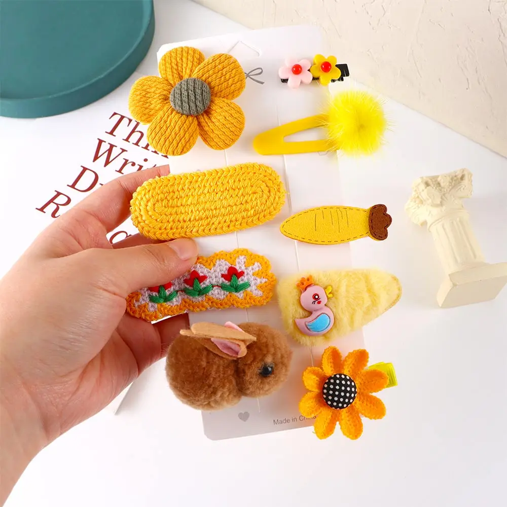 8/9 шт./набор, заколки для волос в виде кролика 
8/9 шт./набор, заколки для волос в виде кролика