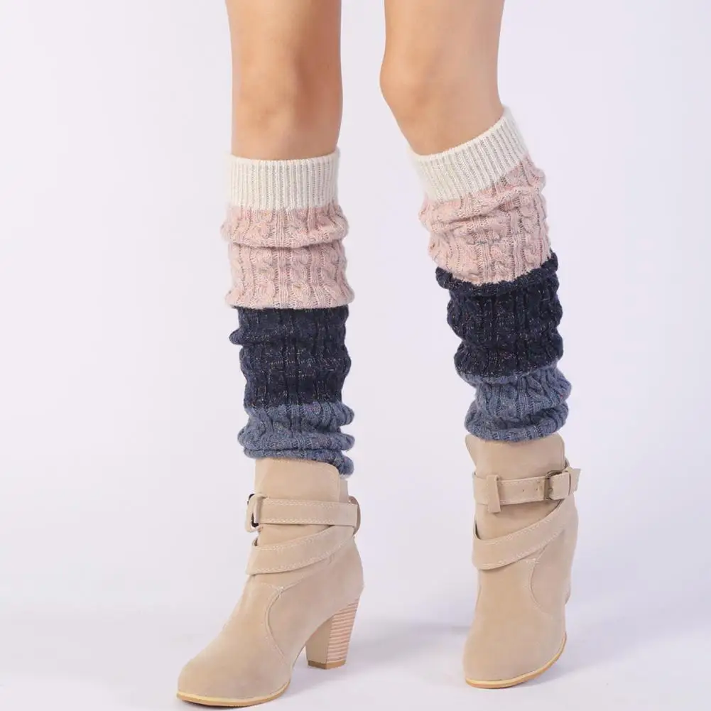 Hot Sales 1 Pair Thick Knee Protective Winter Twist Knitted Women Leg Warmers Boot Cuffs for Date
Hot Sales 1 Pair Thick Knee Protective Winter Twist Knitted Women Leg Warmers Boot Cuffs for Date
