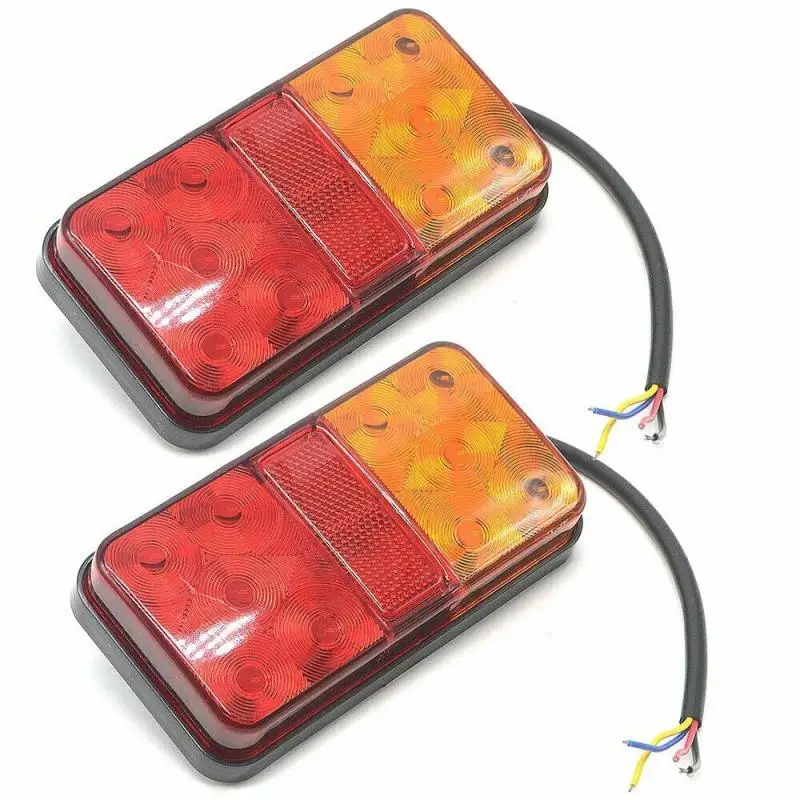 1 Pair 12V Rear Stop LED Lights Tail Brake Indicator Truck Van Lamp Trailer Light Light System Other Vehicle Parts
1 Pair 12V Rear Stop LED Lights Tail Brake Indicator Truck Van Lamp Trailer Light Light System Other Vehicle Parts