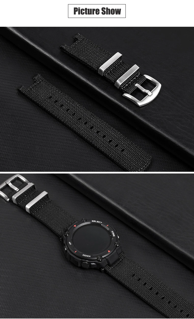 Good Quality Nylon Strap for Huami Amazfit T-Rex/Ares Breathable Nato Nylon Watch Band Bracelet for Amazfit Ares/T Rex Watchband
Good Quality Nylon Strap for Huami Amazfit T-Rex/Ares Breathable Nato Nylon Watch Band Bracelet for Amazfit Ares/T Rex Watchband